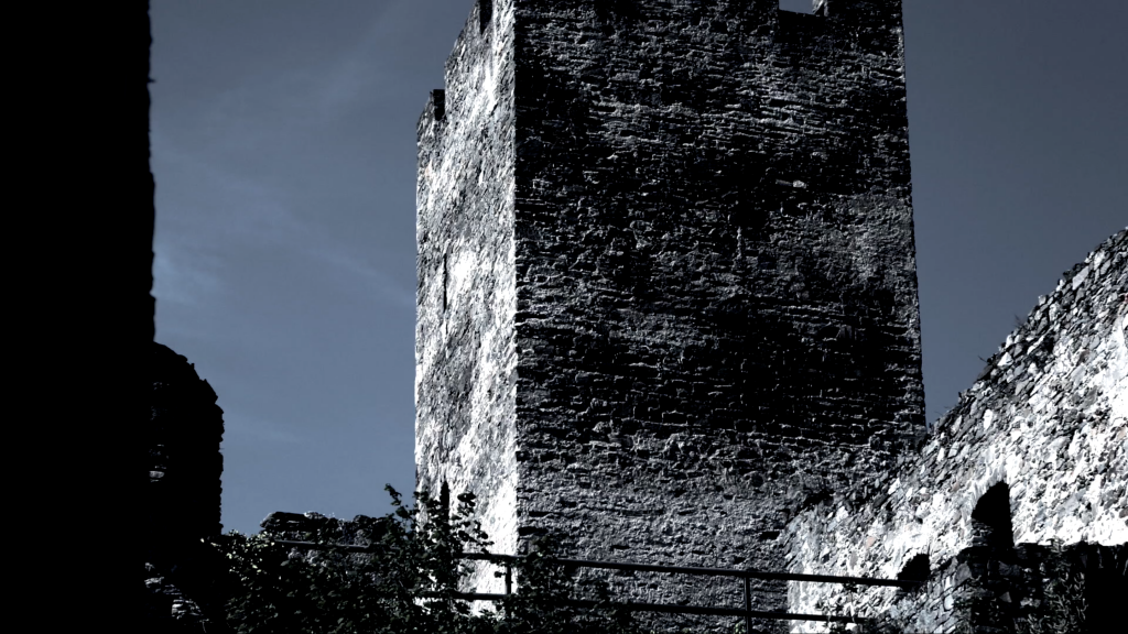 The Rawenswood Castle, video projection